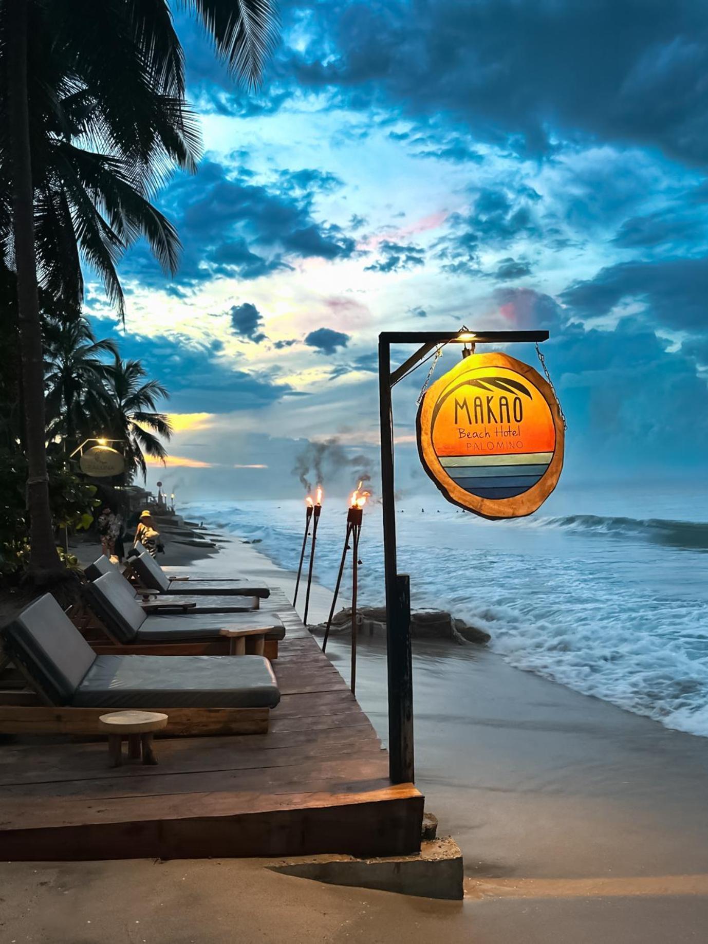 Makao Beach Hotel Паломино Экстерьер фото